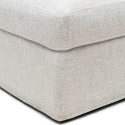 Miles Footstool Antique White