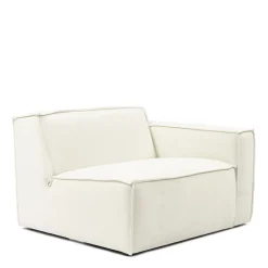 Modulaire Bank Hoek Rechts The Jagger, Sparkling White, Copperfield Weave