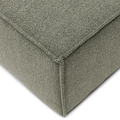 Modulaire Bank The Jagger, Zitelement 125cm, Pale Green