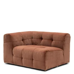 Modulaire Bank The Jones, Zitelement Arm Links, Magnolia