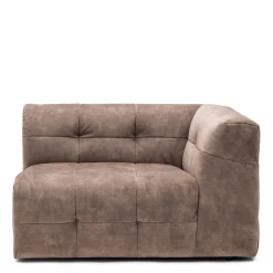 Modulaire Bank The Jones, Zitelement Arm Rechts, Caffe Latte