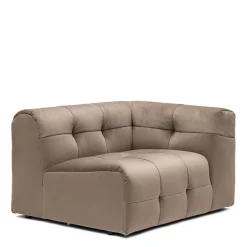 Modulaire Bank The Jones, Zitelement Arm Rechts, Rich Almond