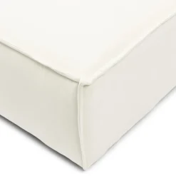 Modulaire Bank Voetenbank The Jagger, Sparkling White, Copperfield Weave