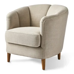 Rue Royale Armchair Lin FabFlax FR