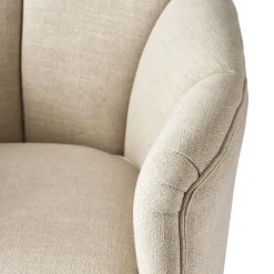 Rue Royale Armchair Lin FabFlax FR