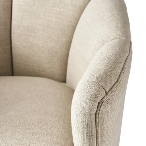 Rue Royale Armchair Lin FabFlax FR