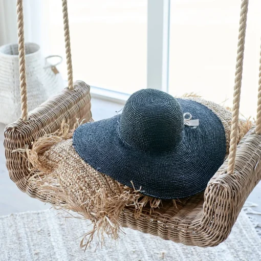 Rustic Rattan Outdoor Ibiza Swing