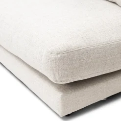 Stephen Center, rich tweed, antique white