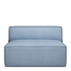 The Jagger Center 125cm, washed cotton, ice blue