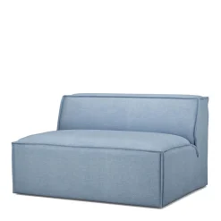 The Jagger Center 125cm, washed cotton, ice blue