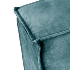 The Jagger Corner, velvet, petrol