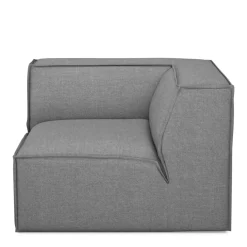 The Jagger Corner, washed cotton, grey