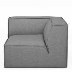 The Jagger Corner, washed cotton, grey