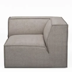 The Jagger Corner, washed cotton, stone