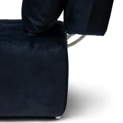 The Mark II Center, velvet, estate blue