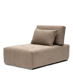 The Mark II Chaise Longue, celtic weave, melting silver