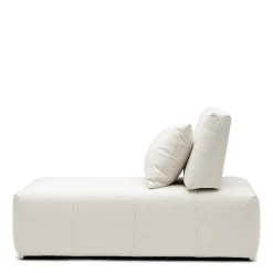 The Mark II Chaise Longue, bouclé, simply white