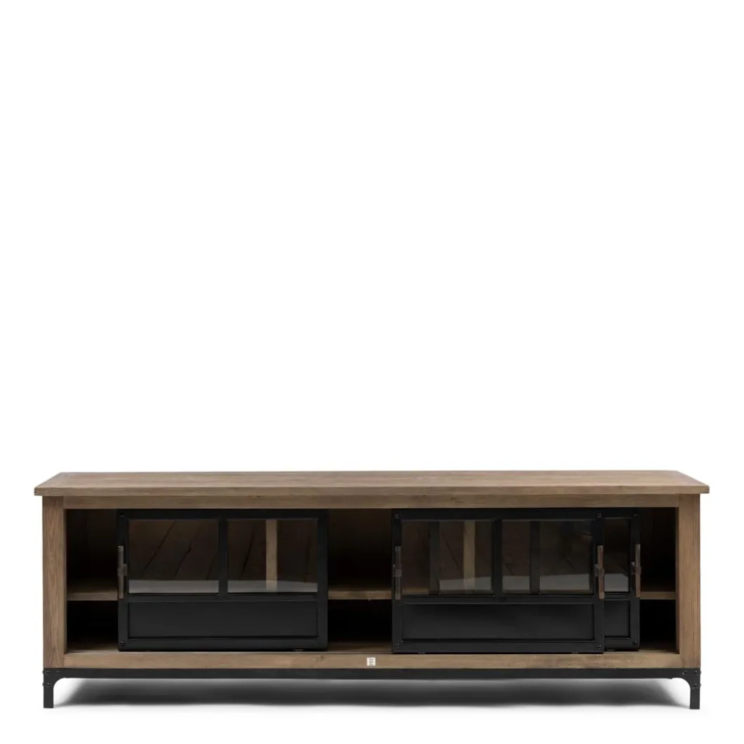 TV-meubel The Hoxton, Zwart
