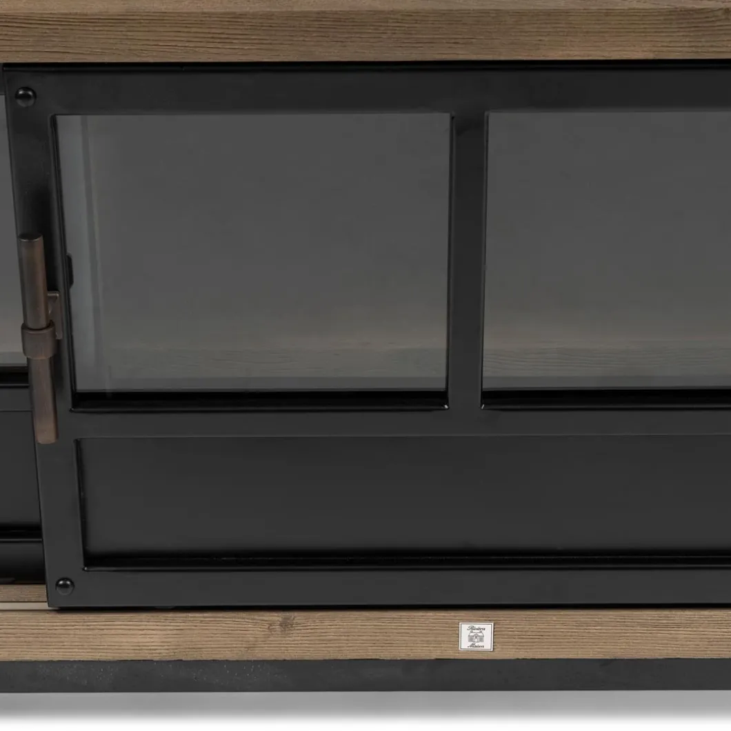 TV-meubel The Hoxton, Zwart