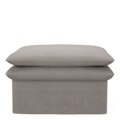 Voetenbank Continental, Stone, 80 x 80