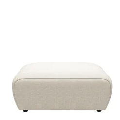 Voetenbank Martinique, Antique White, Rich Tweed