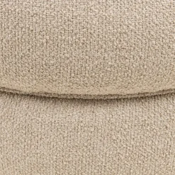 Voetenbank San Remo, Dia 70cm, Natural Grey