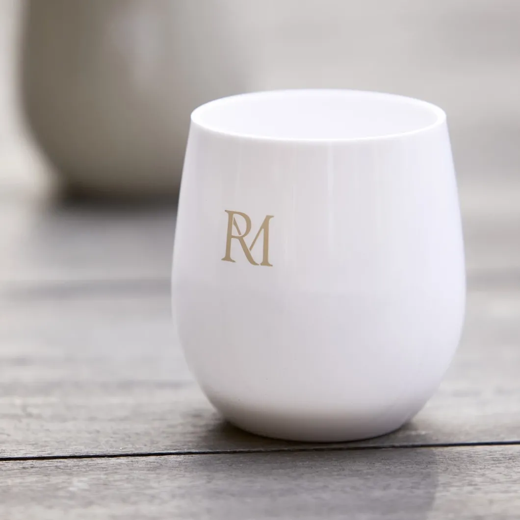 Waterglas RM Monogram Outdoor, wit