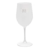 Wijnglas RM Monogram Outdoor, wit