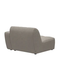 Zitelement Hoek Rechts Martinique, Stone, Washed Cotton