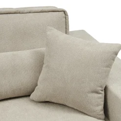 3,5-zits bank Metropolis, Soft Beige, Chenille Jacquard Vogue