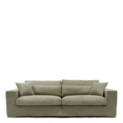 3,5-zits bank Miles, Fern Green, Chenille Jacquard Vogue