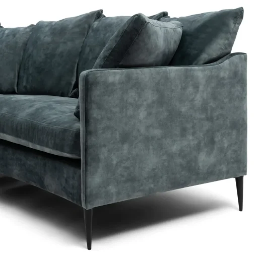 5-zitsbank Beverly, Mineral Blue