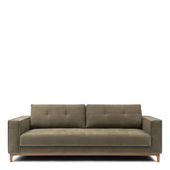 3,5-zitsbank Burnley, Brown Nougat, French Weave