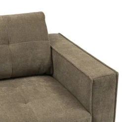 3,5-zitsbank Burnley, Brown Nougat, French Weave