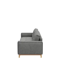 3,5-zitsbank Burnley, Grey, Washed Cotton