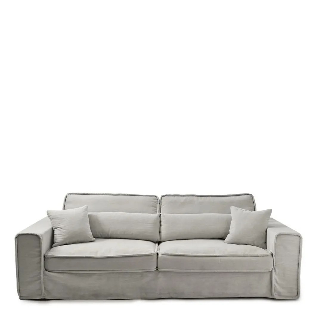 3,5-zitsbank Metropolis, Ash Grey