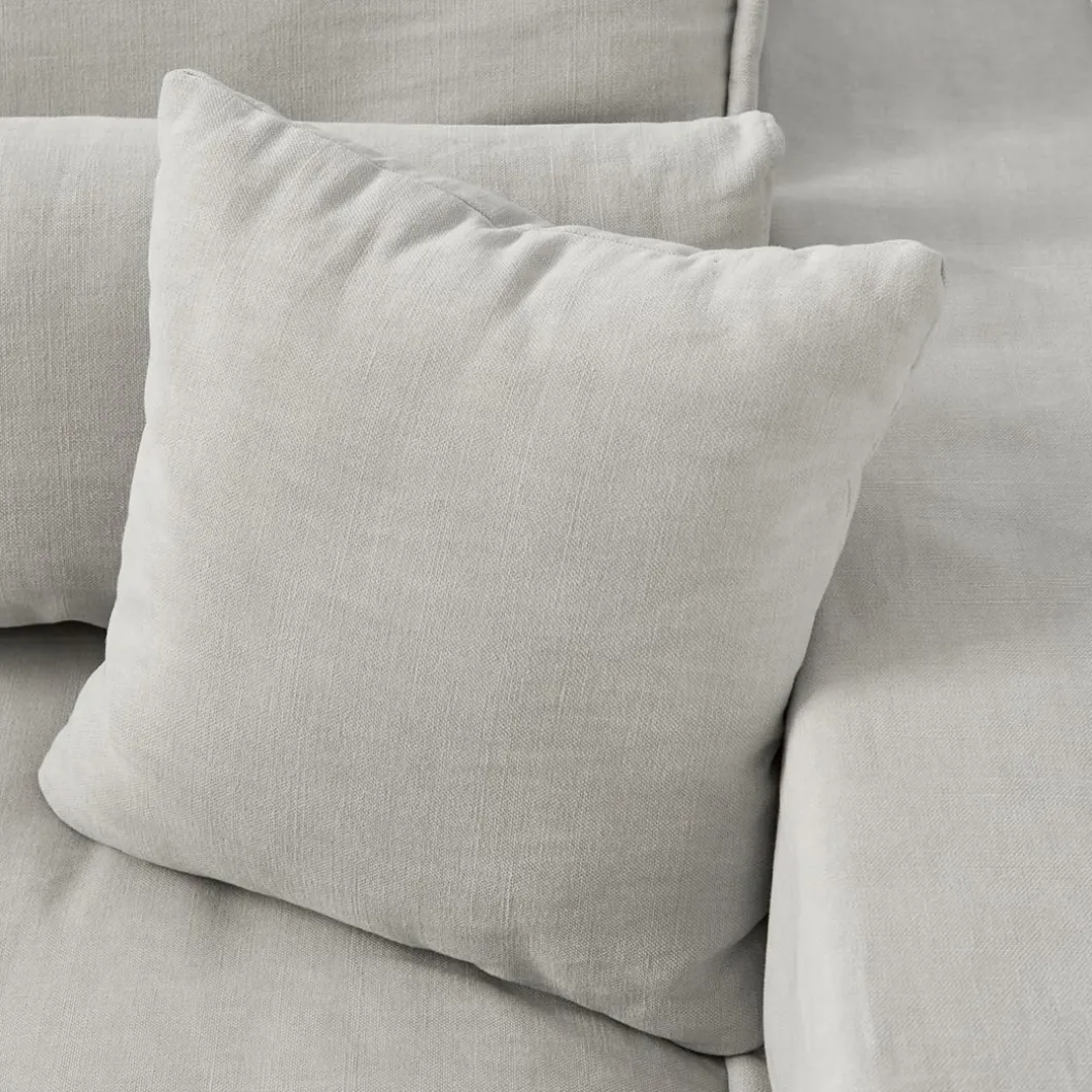 3,5-zitsbank Metropolis, Ash Grey