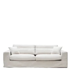 3,5-zitsbank Miles, Antique White