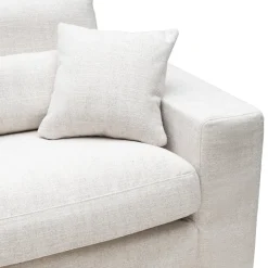 3,5-zitsbank Miles, Antique White