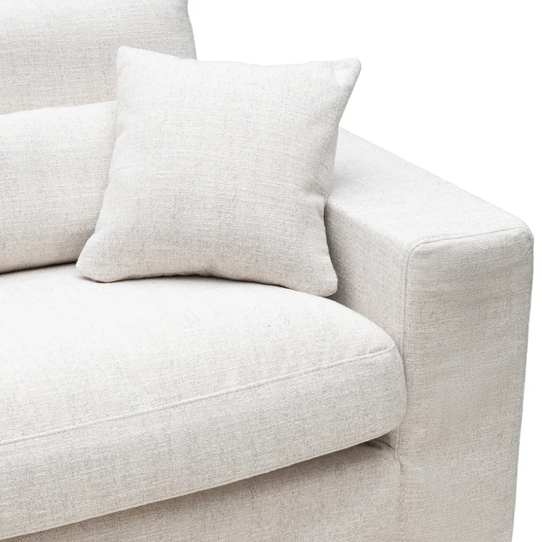 3,5-zitsbank Miles, Antique White