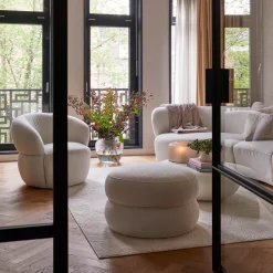 2,5-zitsbank San Remo, Arm Links, Simply White