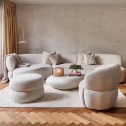 2,5-zitsbank San Remo, Arm Links, Simply White