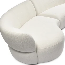 2,5-zitsbank San Remo, Arm Links, Simply White