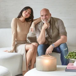 3,5-zitsbank San Remo, Arm Links, Simply White