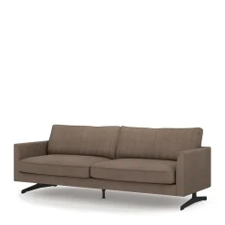 3-zitsbank The Camille, Bottle Brown