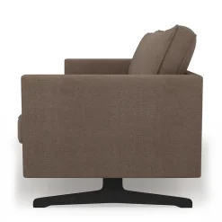 3-zitsbank The Camille, Bottle Brown